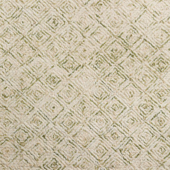 Zoe ZZ1 Lime 2'3" x 7'6" Runner Rug