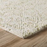 Zoe ZZ1 Lime 2'6" x 16' Runner Rug