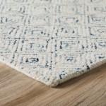 Zoe ZZ1 Navy 2'6" x 20' Runner Rug