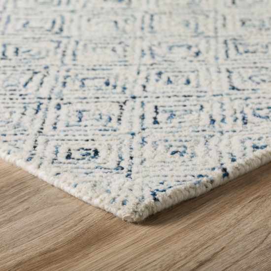 Zoe ZZ1 Navy 2'6" x 20' Runner Rug