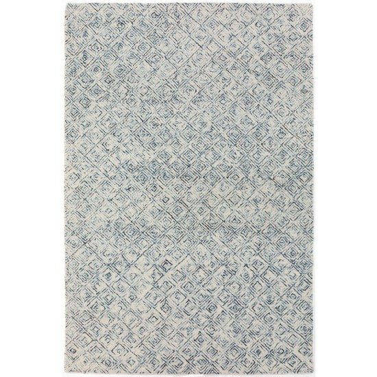 Zoe ZZ1 Navy 6' x 9' Rug