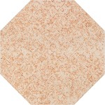 Zoe ZZ1 Orange 12' x 12' Octagon Rug