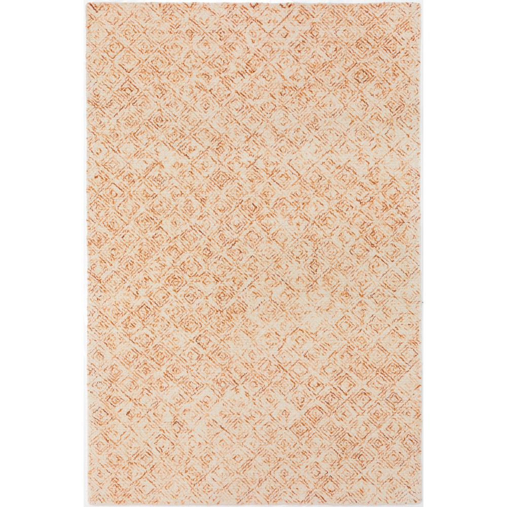 Zoe ZZ1 Orange 2'3" x 7'6" Runner Rug