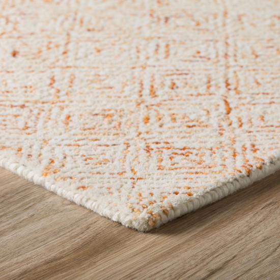 Zoe ZZ1 Orange 2'3" x 7'6" Runner Rug