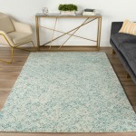 Zoe ZZ1 Teal 8' x 10' Rug