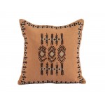 Cushion Cotton GIVA Square w/ Embroidery 20x20"