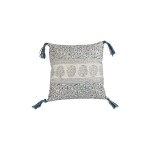 Cushion Cotton DEEPA Square w/ Tassles 20x20"