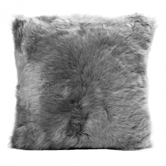 Cushion Longwool 20" Flax QUARRY