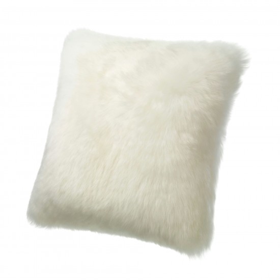 Cushion Longwool 24" Flax IVORY