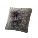 Cushion Longwool 24" Flax STEEL