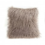 Cushion Longwool Tibetan 20" BIRCH