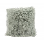 Cushion Longwool Tibetan 20" JADE