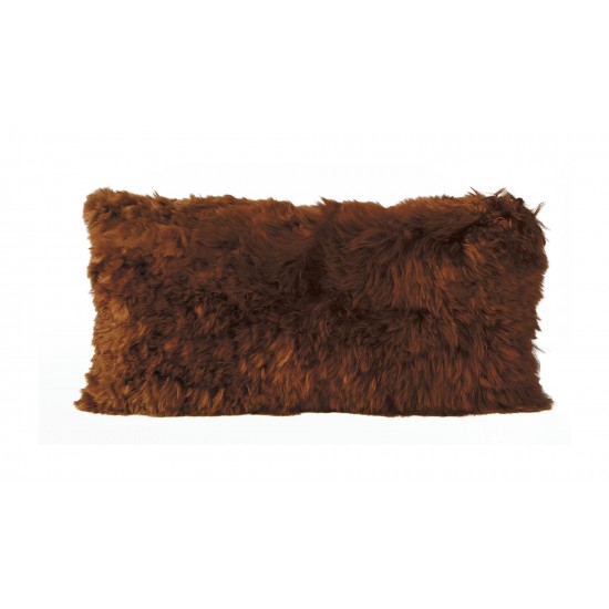 Cushion Alpaca 11x22" COPPER