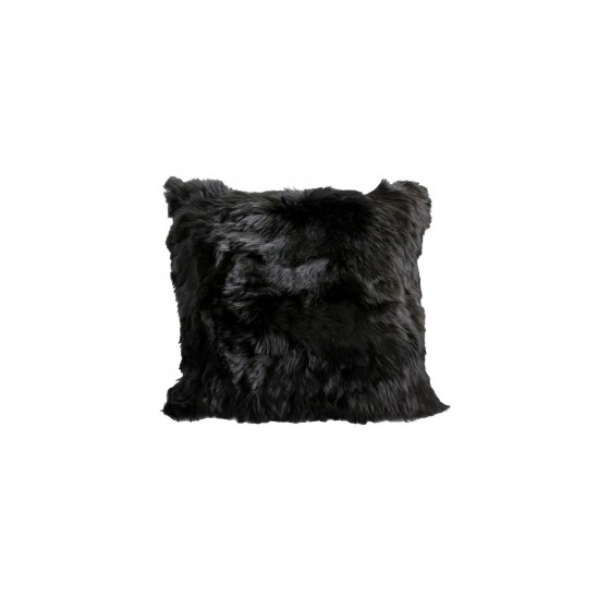 Cushion Alpaca 20" BLACK