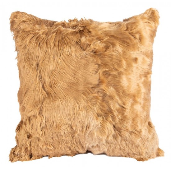 Cushion Alpaca 20" GOLD