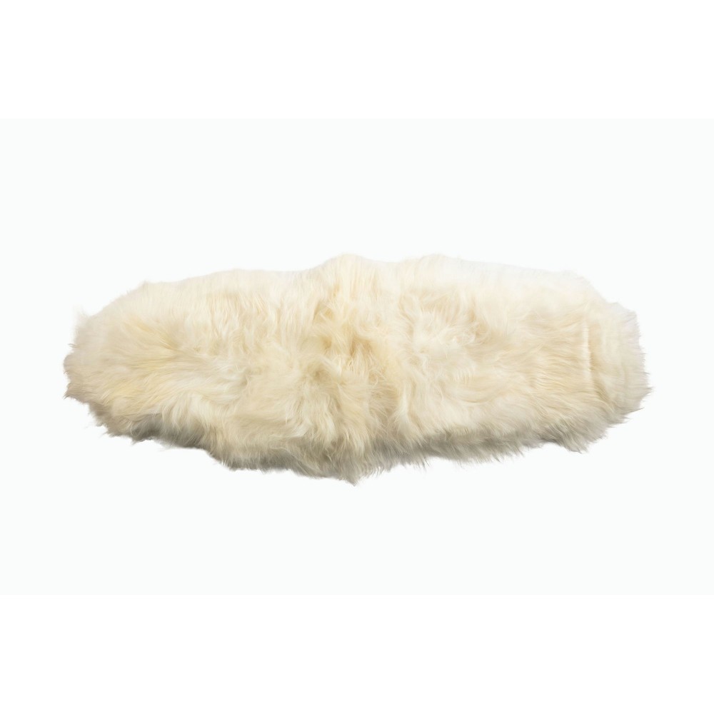 Icelandic 2x6' Double Pelt WHITE