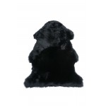 2 X 3' Single Pelt BLACK