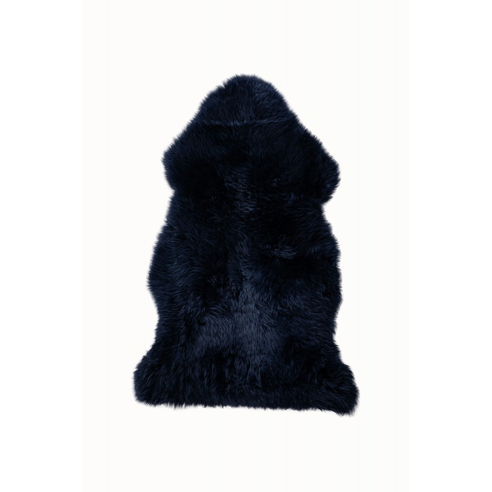 2 X 3' Single Pelt DARK NAVY