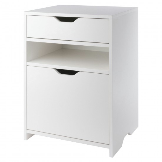 Nova Filing Storage Cabinet, White