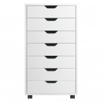 Halifax 7-Drawer Cabinet, White