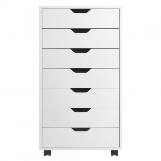 Halifax 7-Drawer Cabinet, White