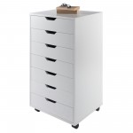 Halifax 7-Drawer Cabinet, White