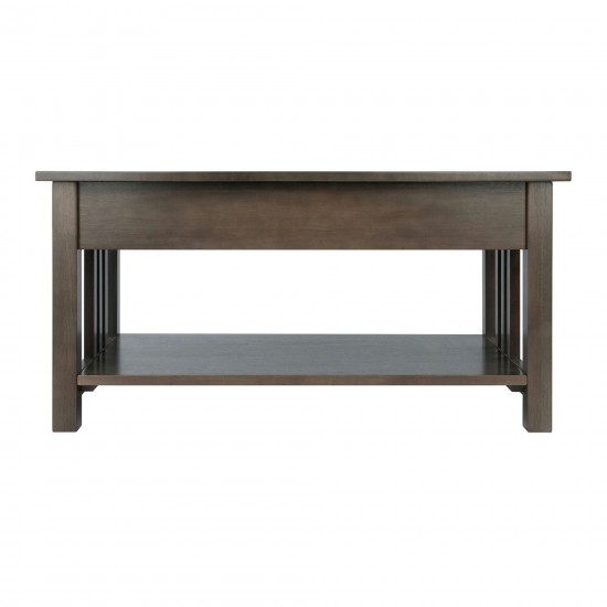 Stafford Coffee Table, Oyster Gray