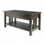 Stafford Coffee Table, Oyster Gray