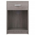 Rennick Accent Table, Nightstand, Ash Gray