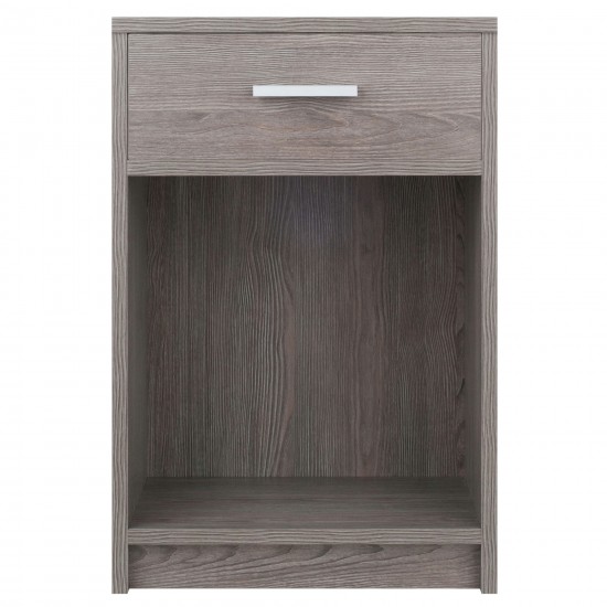 Rennick Accent Table, Nightstand, Ash Gray