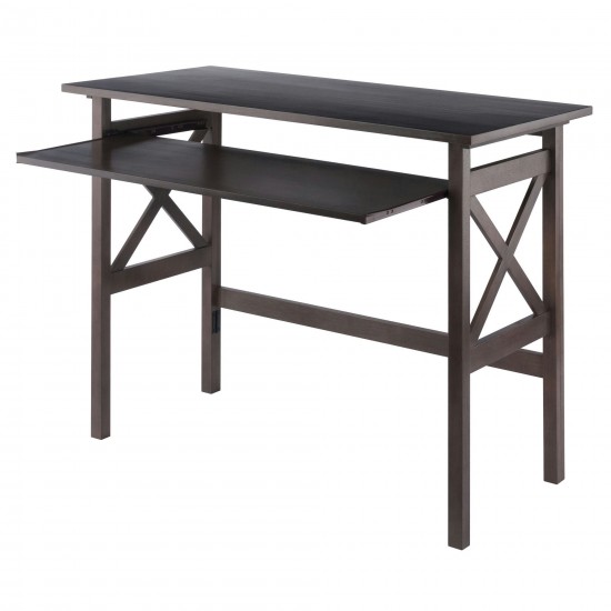 Xander Foldable Desk, Oyster Gray