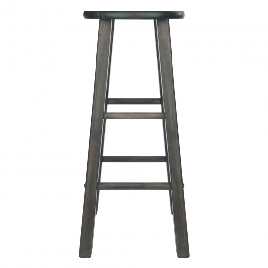 Element 2-Pc Bar Stool Set, Oyster Gray