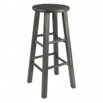 Element 2-Pc Bar Stool Set, Oyster Gray