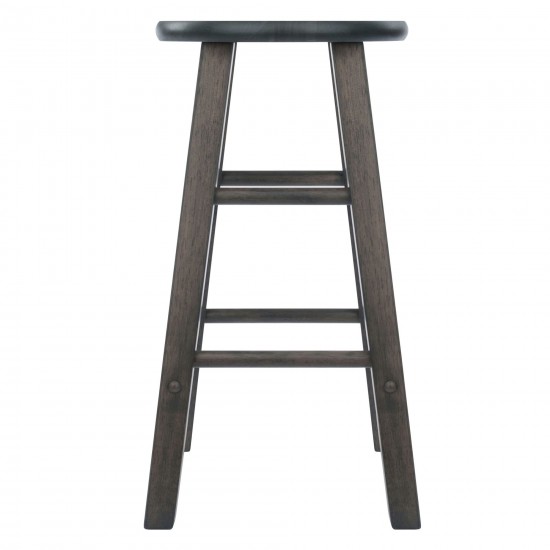 Element 2-Pc Counter Stool Set, Oyster Gray