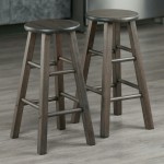 Element 2-Pc Counter Stool Set, Oyster Gray