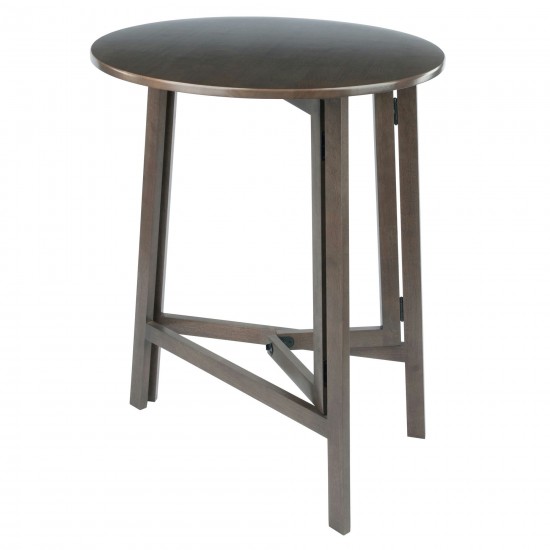 Torrence Foldable High Table, Oyster Gray