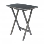 Dorian 5-Pc Snack Table Set, Oyster Gray