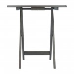 Dorian 5-Pc Snack Table Set, Oyster Gray
