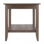 Santino Accent Table, Oyster Gray