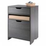 Nova Filing Storage Cabinet, Charcoal