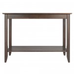 Santino Console Hall Table, Oyster Gray