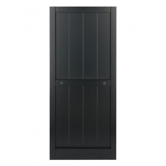 Timothy 2x2 Storage Cube Shelf, Black