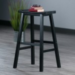 Satori Saddle Seat Bar Stool, Black