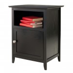 Henry Accent Table, Nightstand, Black