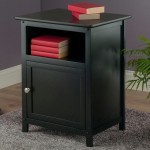 Henry Accent Table, Nightstand, Black