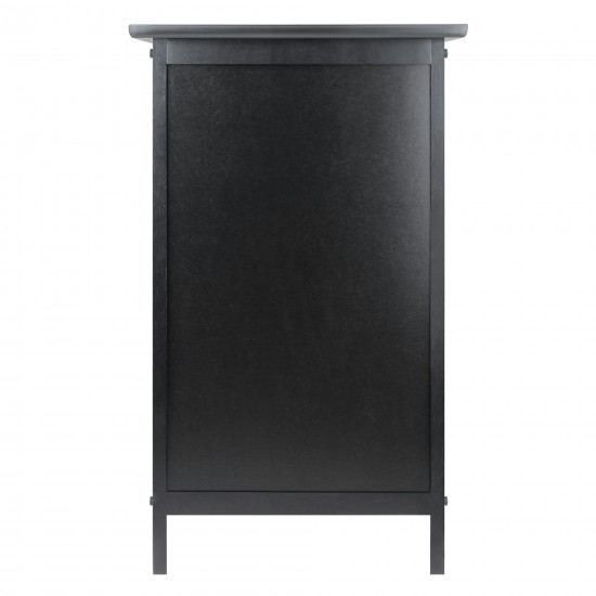 Henry Accent Table, Nightstand, Black