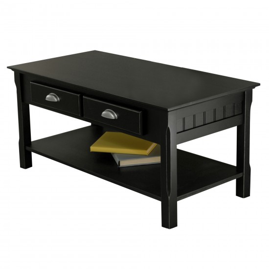 Timber Coffee Table, Black