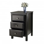 Timmy Accent Table, Nightstand, Black