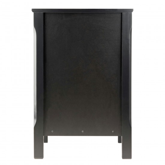 Timmy Accent Table, Nightstand, Black