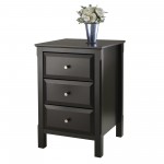 Timmy Accent Table, Nightstand, Black